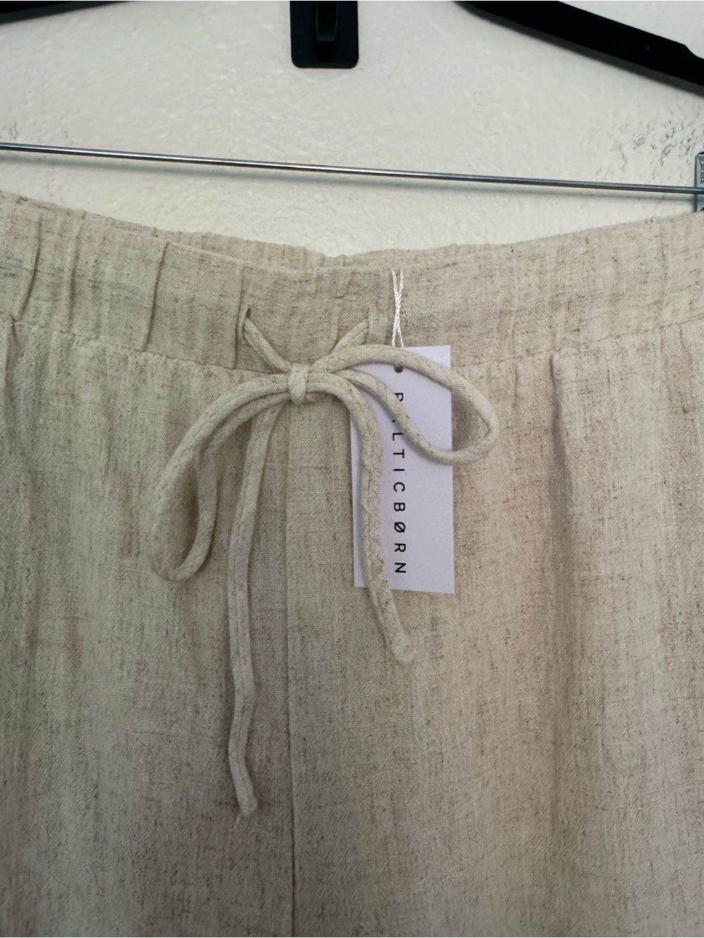 NEW Baltic Born Sparrow Linen Blend Pants Relaxed Tan Size XL NWT - Picture 5 of 8